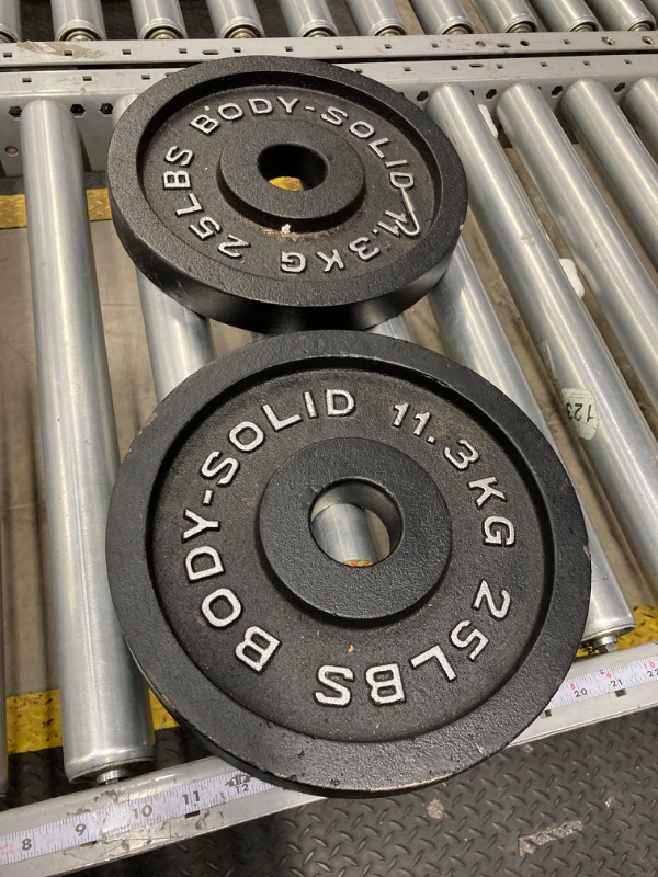 Photo 2 of 25LB Weight Plates (set of 2)