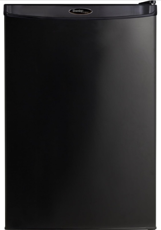 Photo 1 of **PARTS ONLY***Fridge, Compact Refrigerator for Bedroom, Living Room, Bar, Dorm, Kitchen, Office, E-Star in Black