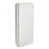 Photo 2 of AdirHome
Built-In Wall White Steel Modern Rectangle Laundry Room Hamper with Lid