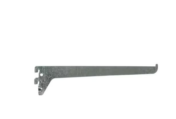 Photo 1 of 10 in. Light Duty Shelf Bracket - Stainless ( 29 shelf brackets )
