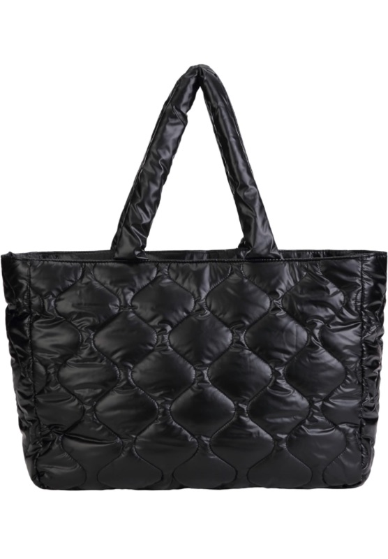 Photo 1 of Plusfeel Large Puffer Tote Bag for Women, Quilted Puffer Bag, Puffy Bag