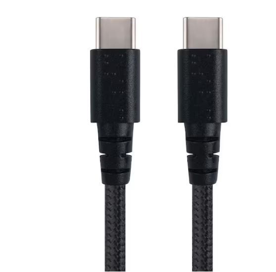 Photo 1 of 6 ft. Braided Cable for USB-C to USB-C
11
