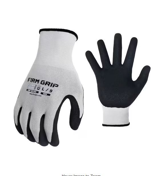 Photo 1 of Large Precision Grip Work Gloves