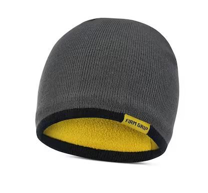 Photo 1 of FIRM GRIP
Men's Gray Fleece-Lined Beanie Hat (One Size) *6 PACK*