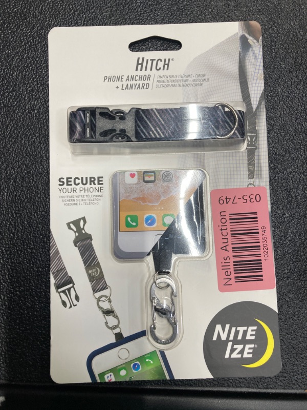 Photo 2 of Nite Ize Hitch Black Phone Anchor and Lanyard For Universal