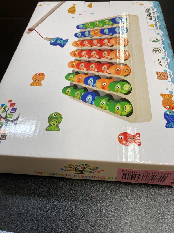 Photo 1 of Educational Magnetic Fishing Toy for Ages 2+ - Letters, Numbers, STEM Learning
