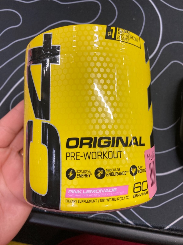 Photo 2 of **EXP 08/2024** Cellucor C4 Original Pre-Workout - Pink Lemonade 13.8 oz Pwdr