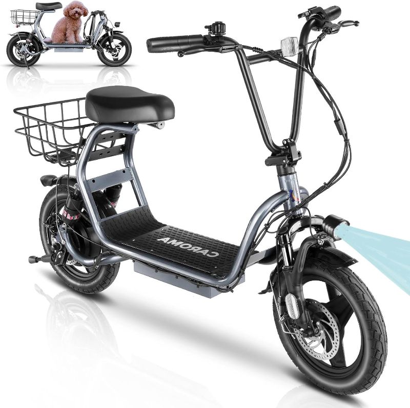 Photo 1 of Jetson J5 Electric Bike, Top Speed of 15 MPH, Maximum Range of 15 miles with Twist Throttle Or 30 miles with Pedal Assist, 350-Watt Motor, Ages 12+, Black, JJ5-BLK