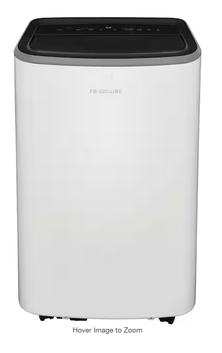 Photo 1 of Frigidaire 13,000 BTU Portable Air Conditioner Cools 400 sq. ft. in White
