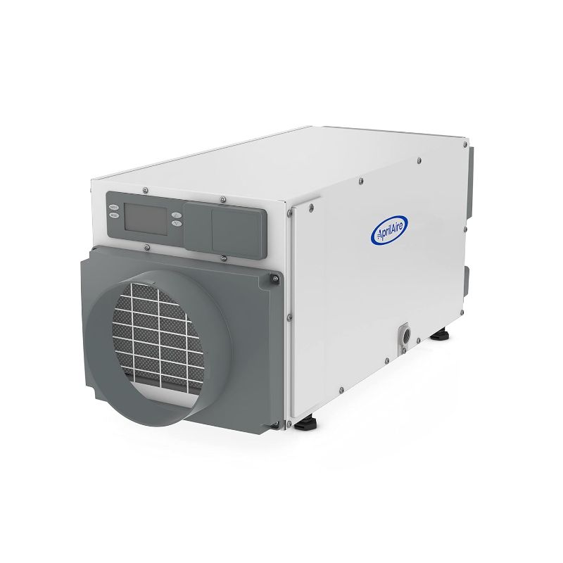 Photo 1 of AprilAire E070 Pro 70-Pint Crawl Space Dehumidifier with Drain Hose, Commercial-Grade Whole-House Dehumidifier for Crawlspace, Basement, or Whole Home up to 2,200 sq. ft.