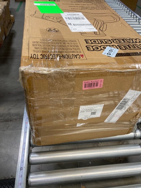 Photo 1 of Sportspower Battle Ridge Inflatable Water Slide with Water Cannons and Climbing Wall with Blower