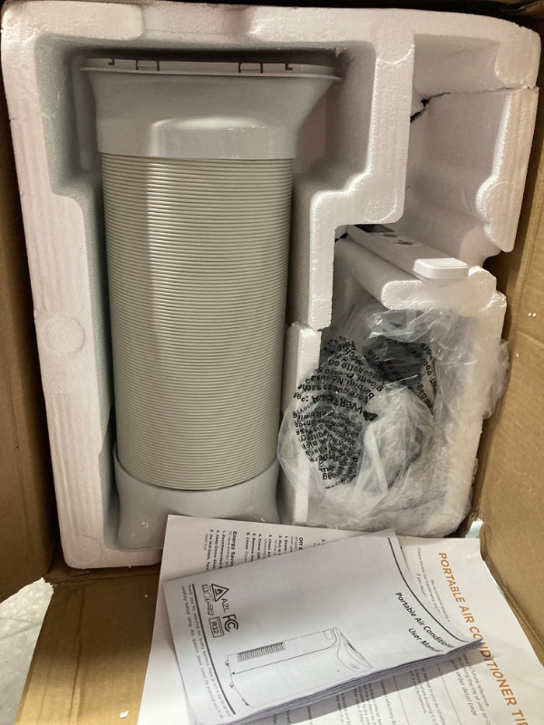 Photo 2 of ***USED, FOR PARTS*** 12000 BTU Portable Air Conditioners with Remote Control, 3-in-1 Free Standing Cooling AC Unit with Fan & Dehumidifier, Cools Room up to 500 sq.ft, Smart/Sleep Mode,3 Speed,Auto Swing