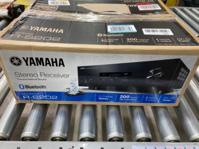 Photo 4 of *** REMOTE NOT INCLUDED ***YAMAHA R-S202BL Stereo Receiver R-S202BL receiver only