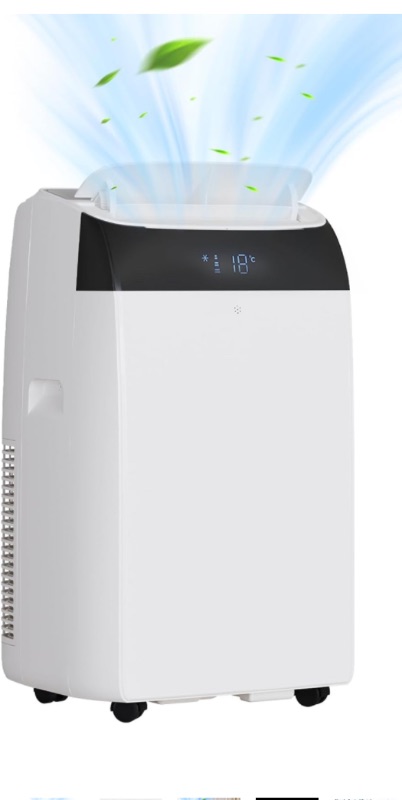 Photo 1 of *** FACTORY SEALED *** 14,000 BTU Portable Air Conditioners, Air Conditioner Portable for Room up to 750 Sq.Ft, 3-in-1 AC Unit with LED Function Display, Dehumidifier & Fan, Installation Kit