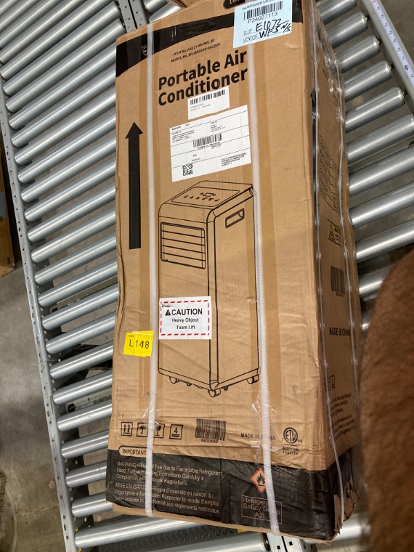 Photo 4 of ***NEW, FACTORY SEALED.

KISSAIR Portable Air Conditioner 5,000 BTU (8,000 BTU ASHARE) Dehumidifier, Fan, Sleep Mode, 4 in 1 AC with 24-Hour Timer