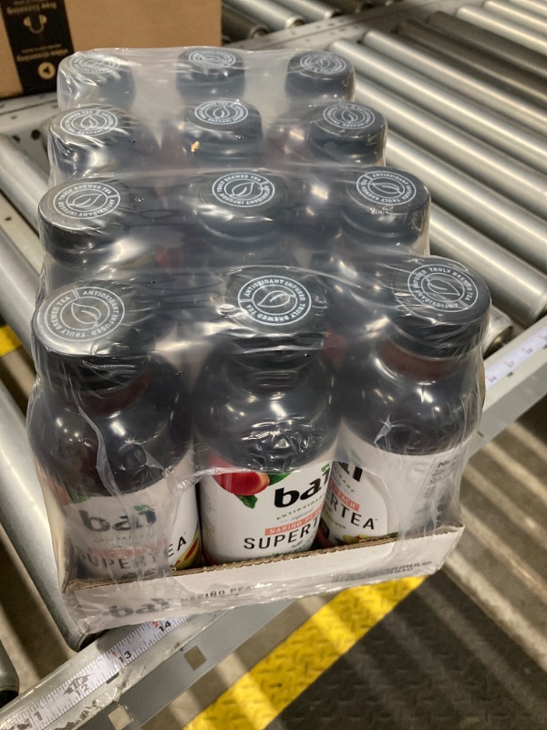 Photo 1 of Bai Iced Tea, Narino Peach, Antioxidant Infused Supertea, Crafted with Real Tea (Black Tea, White Tea), 18 Fluid Ounce Bottles, 12 count Peach 18 Fl Oz (Pack of 12)