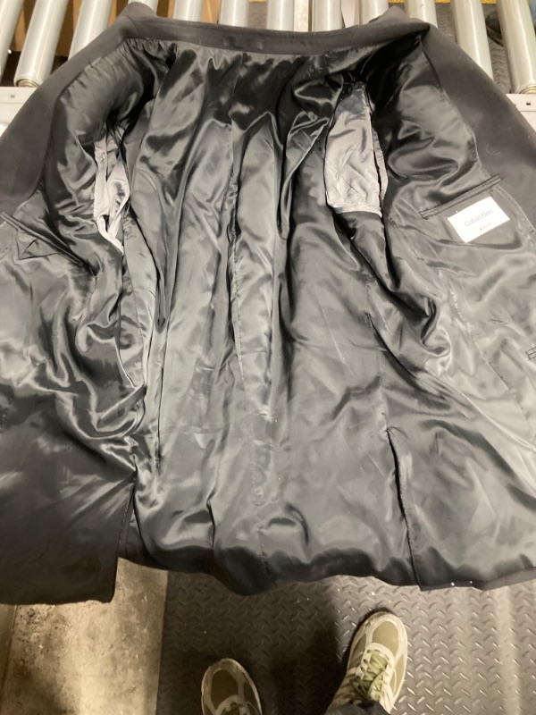 Photo 1 of Calvin Klein Men's Slim Fit Suit Separates (( bottom of suit is dirty  ) 
