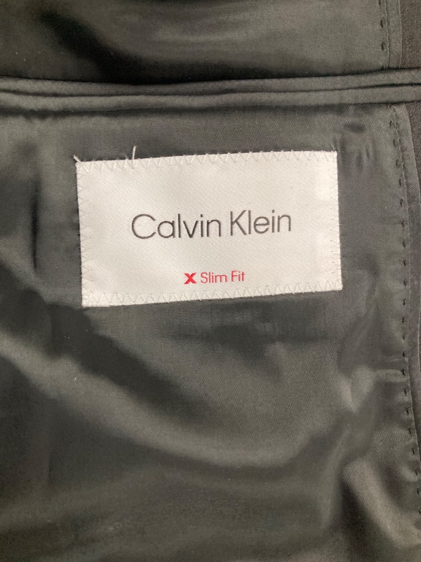 Photo 1 of Calvin Klein Men's Slim Fit Suit Separates (( bottom of suit is dirty  ) 