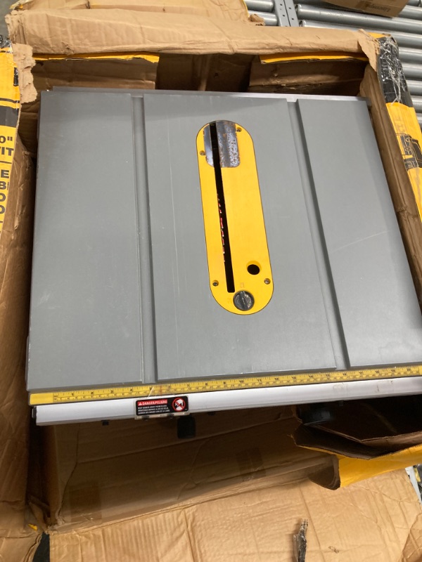 Photo 3 of DEWALT DWE7491X 10 In. Table Saw with Scissor Stand