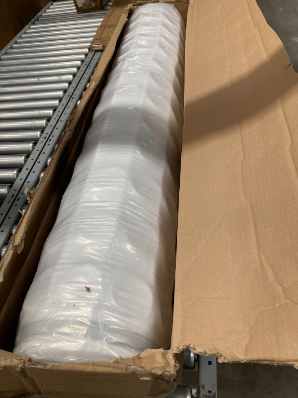 Photo 1 of ZINUS 6 Inch Foam and Spring Hybrid Mattress [New Version], Full, Fiberglass Free, Medium Firmness, Durable Support, Certified Safe Foams & Fabric, Mattress in A Box White Full 6" New Small Box