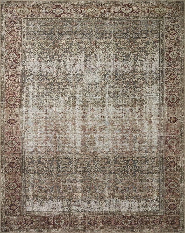 Photo 1 of Loloi Amber Lewis x Georgie Moss/Salmon 8'-4" x 11'-6" Area Rug