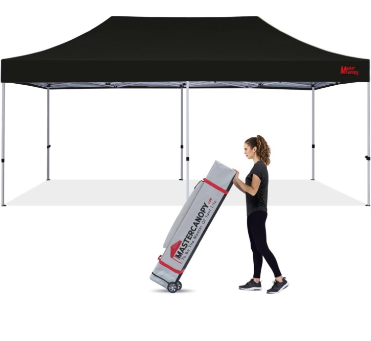 Photo 1 of  Pop Up Canopy Tent Commercial Instant Shelter (Black