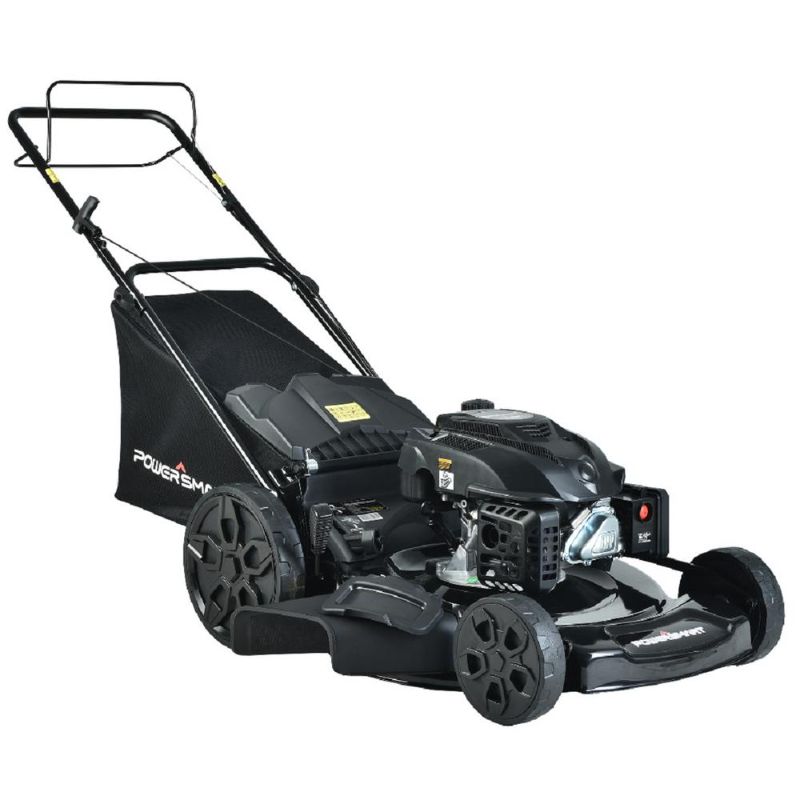 Photo 1 of PowerSmart Gas Push Lawn Mower Powered 21-inch 3-in-1 with 144cc Engine 6-position Height Adjustment