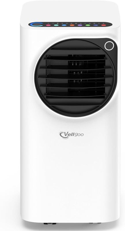 Photo 1 of Vellgoo Air Conditioner, Air Conditioner Portable for Room up to 700 Sq. Ft. with Remote Control, White https://a.co/d/grJh6e7