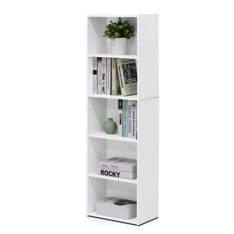 Photo 1 of Furinno 5 Tier Reversible Open Shelf Bookcase