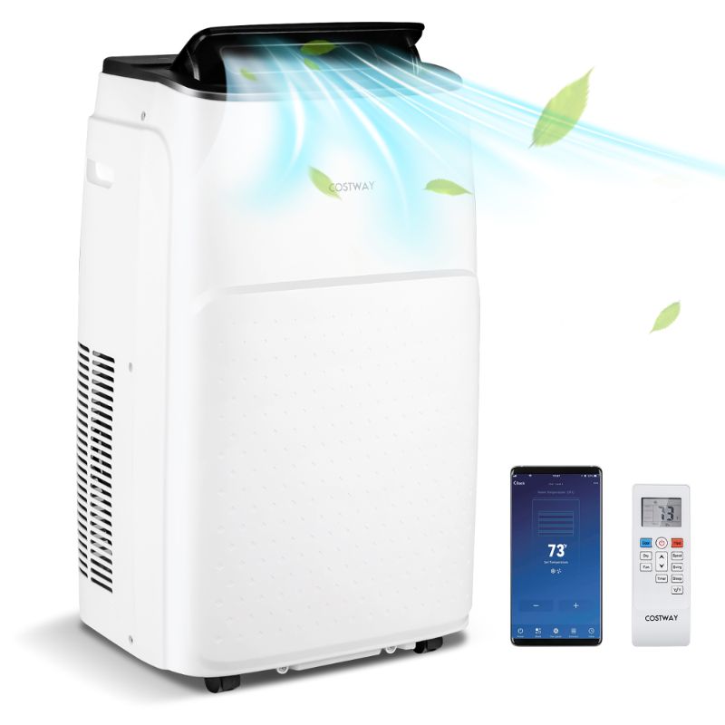 Photo 1 of Costway 13,000 BTU Portable Air Conditioner with Cool, Fan, Heat & Dehumidifier