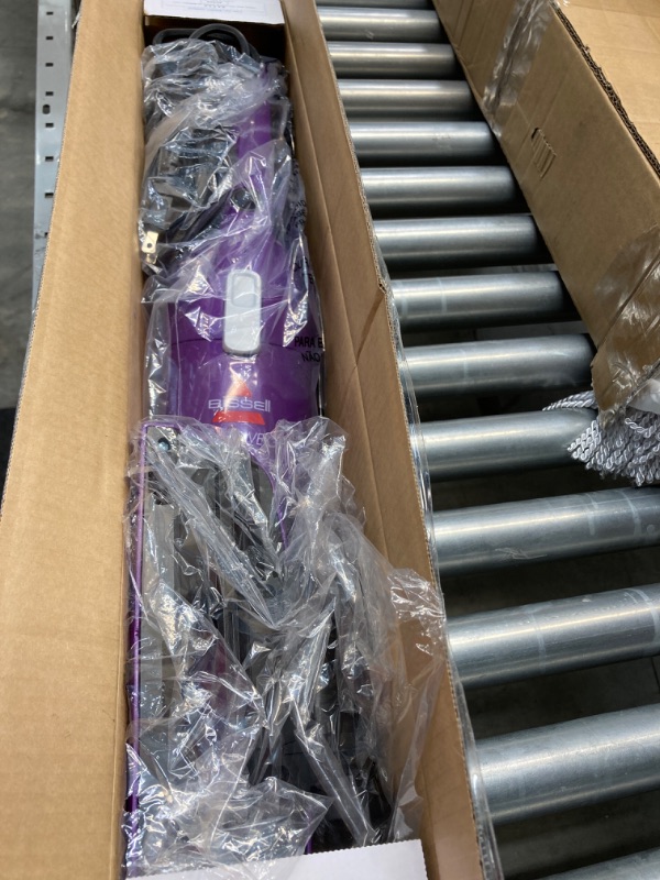 Photo 2 of *** MISSING LONG HANDLE ***  Bissell Featherweight Stick Lightweight Bagless Vacuum with Crevice Tool, 20334, Purple