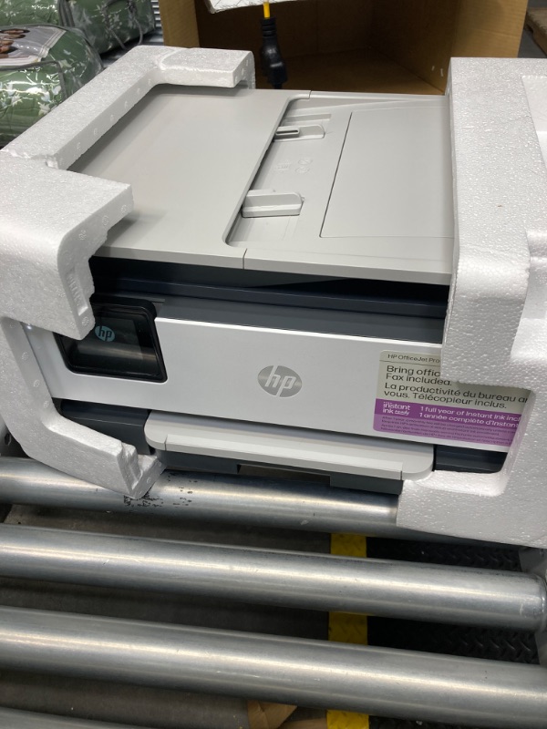 Photo 1 of HP OfficeJet Pro 8139e All-in-One Printer, Color, Printer for Home, Print, Copy, scan, fax, Instant Ink Eligible; Automatic Document Feeder; Touchscreen; Quiet Mode; Print Over VPN New Version