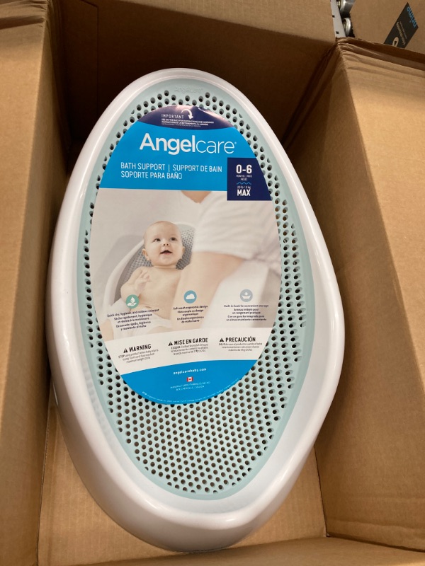 Photo 2 of Angelcare Baby Bath Support (Aqua) | Ideal for Babies Less than 6 Months Old