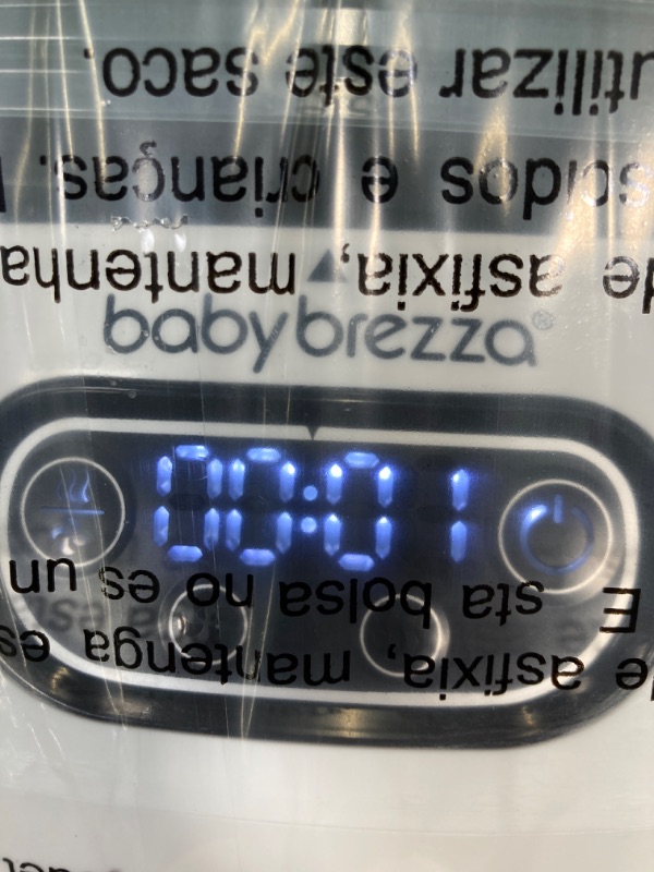 Photo 2 of Baby Brezza Baby Bottle Sterilizer and Dryer Advanced – Electric Steam Sterilization Machine – Universal Sterilizing for All Bottles: Plastic + Glass + Pacifiers + Breast Pump Parts - HEPA Filtration