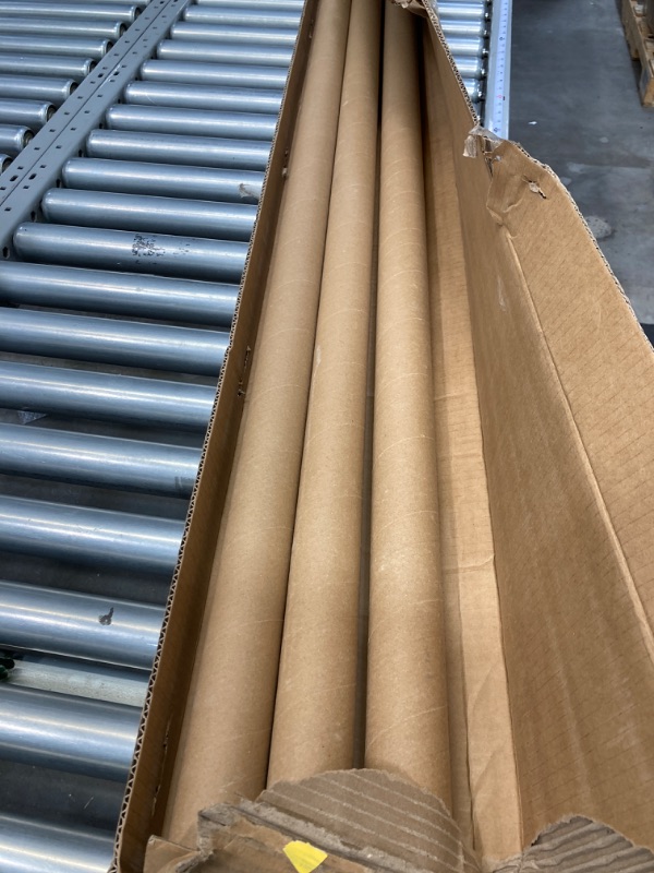 Photo 1 of 15FT Modern Aluminum Handrail Set, handrails for indoor stairs,deck,slope, wall mounted staircase handrails, Zink alloy brackets included, silver anodized finish 1.6" diameter aluminium tube,Rust Free 15 FT ANODIZED SILVER