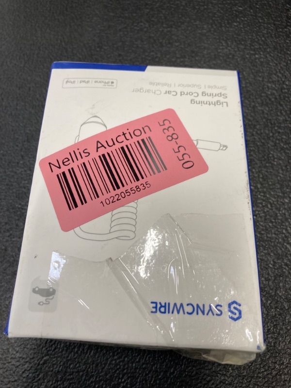 Photo 2 of [Apple MFi Certified] Syncwire iPhone Car Charger 32W Super Fast Car Phone Charger Cigarette Lighter USB Car Adapter with Build-in 5FT Coiled Lightning Cable for Apple iPhone 14/13/12/11/XR/Max, iPad