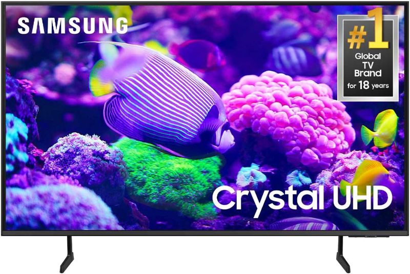 Photo 1 of ***PARTS ONLY**SAMSUNG 65-Inch Class Crystal UHD 4K DU7200 Series HDR Smart TV w/Object Tracking Sound Lite, PurColor, Motion Xcelerator, Mega Contrast, Q-Symphony (UN65DU7200, 2024 Model)