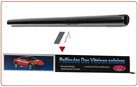 Photo 1 of 25% 21 in x 10 Ft DIY Professional Adhesive Window Tint Film Uncut Roll Car Wrap Film Automotive DIY Decals