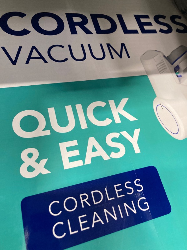 Photo 2 of ***(FACTORY SEALED)***
Lightweight Cordless Stick Vacuum with HEPA Filtration and LED Headlight - LiteVak