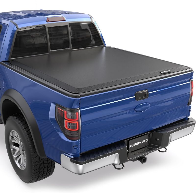 Photo 1 of CAPSER 5.5 FT Soft Tri-Fold Truck Bed Tonneau Cover Fits 2015-2024 Ford F150 Styleside 5'5"(66") Truck Bed