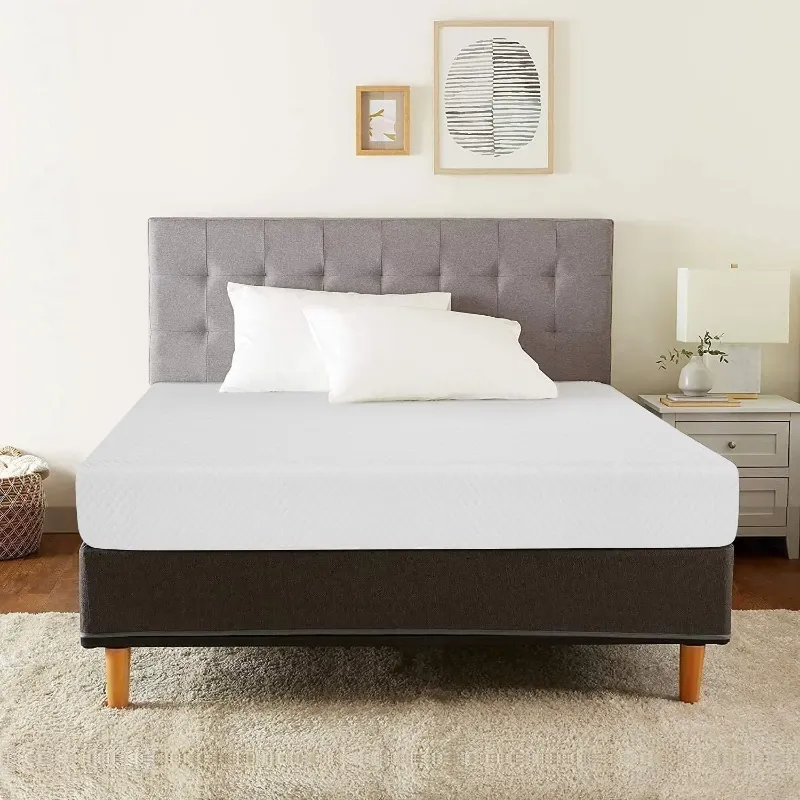 Photo 1 of FDW 8 Inch Queen Gel Memory Foam Mattress Fiberglass Free//Bed-in-a-Box/Comfy Support