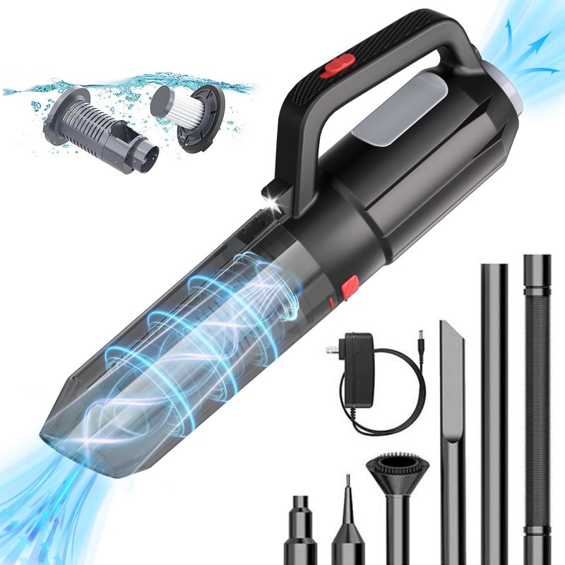 Photo 1 of ***(PHOTO SIMILAR TO ITEM)***
ATUPEN Car Vacuum Cleaner, Handheld Vacuum Cordless 120W Portable LED Light Rechargeable for Home Office Sofa Pet Hair