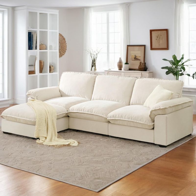 Photo 6 of ***(SET 1&2 OUT OF 3)***(PHOTO SIMILAR TO ITEM)***
SECTIONAL OFF-WHITE(BEIGE) SOFA 