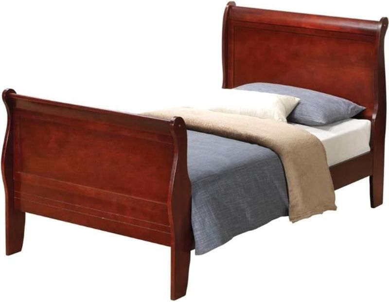 Photo 1 of ***(PHOTO SIMILAR TO ITEM )***
Twin Sleigh Bed in Cherry