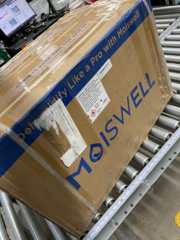 Photo 2 of ***(FACTORY SEALED)***
Moiswell 235 Pints Commercial Dehumidifier with Pump and Drain Hose, Crawl Space dehumidifier Basement, Industry Water Damage Unit for up to 8,000 sq ft Basements, Ideal for Industrial and Job Sites