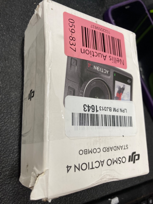 Photo 1 of DJI Osmo Action 4 Standard Combo, Waterproof Action Camera 4K with 1/1.3" Sensor, Low-Light Imaging, Long-Lasting 160 Mins, Stabilization, Dual Touchscreens, Vlogging Camera for Travel, Sports