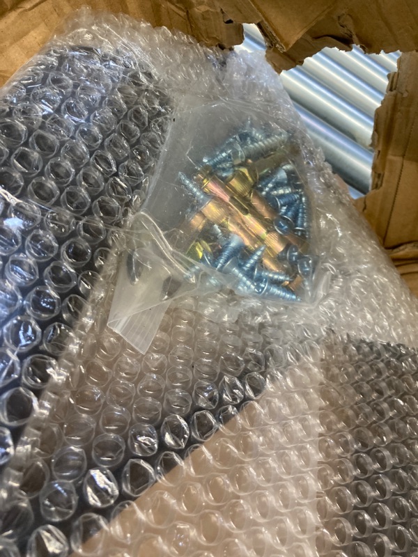 Photo 1 of Steel Stair Stringer 6 Step, Metal Stair Stringers for Deck Height 49.6 inches, Steel Stair Step Riser for Outside Stairs?2Pack) 6 Step Black 2