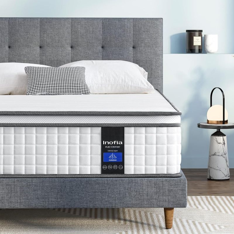 Photo 1 of 75x54x10 Full size mattress coo memory foam, breathable comfortable mattress, supportive & pressure relief, double mattress 