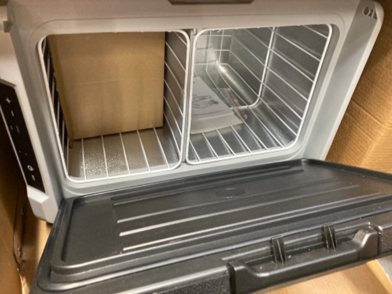 Photo 2 of 12 Volt Car Refrigerator, 37QT(35L) Electric Cooler DC & AC, -4?~68?, Freezer Fridge Cooler with Wheels & 2 Baskets for RV, Travel, Truck,Outdoor, Home