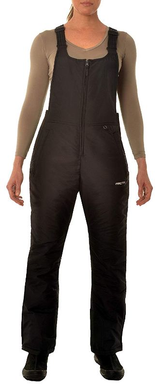 Photo 1 of Arctix Women's Essential Insulated Bib Overalls X-Large Short Black